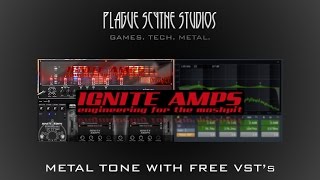 Metal Guitar w Free Ignite Amps VSTs  Tutorial [upl. by Gnehs]