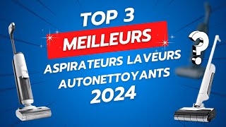 TOP 3 MEILLEURS ASPIRATEURS LAVEURS SANS FIL AUTONETTOYANTS 2024  DREAME  ROWENTA  TINECO  SHARK [upl. by Hintze318]