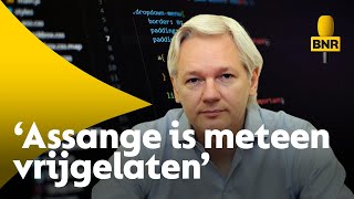 Wikileaksoprichter Assange sluit deal met Amerikaanse justitie Hij is meteen vrijgelaten [upl. by Kirtley523]