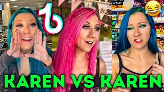 Snerixx KAREN vs KAREN Tiktok compilation 😂 [upl. by Sessilu237]