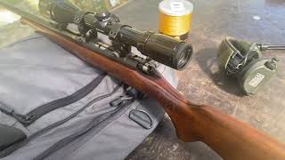 Strzelanie z karabinka CZ 4522e ZKM Kaliber 22lr [upl. by Griggs]