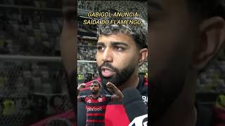 🚨 GABIGOL ANÚNCIA SAÍDA DO FLAMENGO [upl. by Ko]