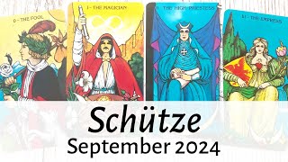 SCHÜTZE ♐ September 2024 • Es geht in die Tiefe Loslassen amp Heilung Tarot [upl. by Kwok]