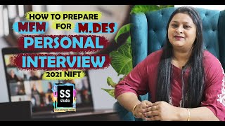 HOW TO PREPARE FOR ONLINE PERSONAL INTERVIEW PI 2025 NIFT MFM MDES [upl. by Hatokad]