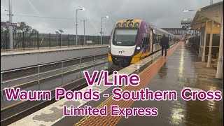 Journey Waurn Ponds  Southern Cross Limited Express VLocity [upl. by Earle]