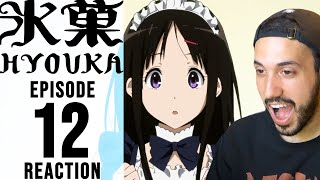 Hyouka Episode 12 Reaction  FESTIVAL [upl. by Oman]