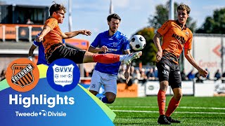 ⛵ Oranjehemden blijven OVEREIND  Highlights RKAV Volendam  GVVV [upl. by Anad656]