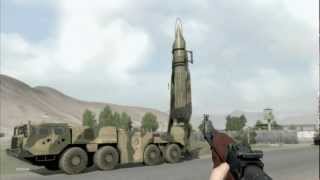 arma2 missile scud launch [upl. by Akiret]