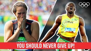 10 Athletes who proved you should NEVER give up [upl. by Bobbye]