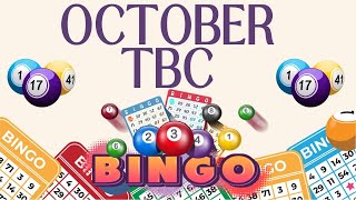 NEW Bingo game chooses my October TBC  October Panned Pages [upl. by Arihaj763]