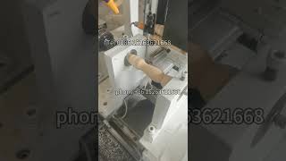 Make a Chisel Handle drill hole in tools wood handle wood hole drill tools wood handle produce [upl. by Machos]