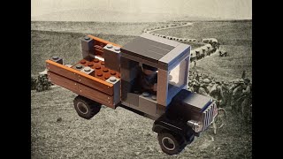 German Lego WW1 truck Daimler Marienfelde truck [upl. by Wachtel]