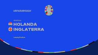 Holanda vs Inglaterra Eurocopa 2024 FC 24 [upl. by Rodd]