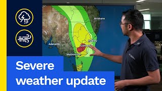 Severe Weather Update Sunday 17 November 2024 Rain and storms for southeast Australia [upl. by Ynner]