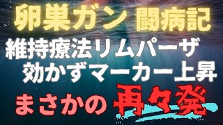 【卵巣がん・闘病記】vol40 再発抗がん剤終了からの維持療法リムパーザ服用…も、上がり続ける腫瘍マーカー [upl. by Oknuj]