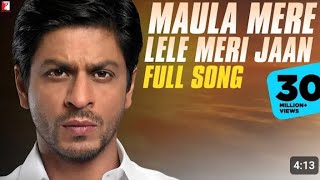 Maula Mere Lele Meri Jaan  Full Song  Chak De India  Shah Rukh Khan  Krishna  SalimSulaiman [upl. by Nomannic]