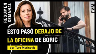 Esto pasó DEBAJO DE LA OFICINA de Boric  por Tere Marinovic [upl. by Arica504]