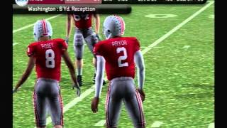 Lets Play NCAA Football 10 ps2 2 Ohio State vs New Mexico State [upl. by Merralee]