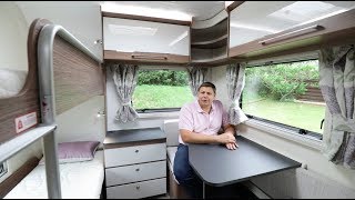 The Practical Caravan 2018 Bailey Unicorn Segovia review [upl. by Nezah733]