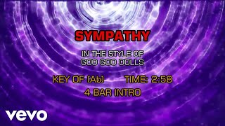 Goo Goo Dolls  Sympathy Karaoke [upl. by Emad143]