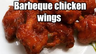 Barbeque chicken wings  American recipe [upl. by Willms]