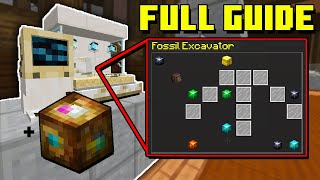 Fossil Excavator  Suspicious Scrap FULL GUIDE Hypixel Skyblock Glacite Tunnels [upl. by Saville]