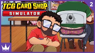 Twitch Livestream  TCG Card Shop Simulator Part 2 PC [upl. by Siddon]