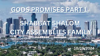 CITY ASSEMBLIES PODCAST  GODS PROMISES PART 1 [upl. by Euginimod309]