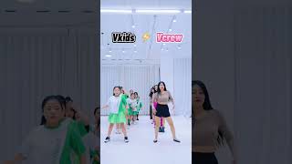 BLACKPINK BATTLE DANCE CHALLENGE  P1   VCrew vs Vkids  VHUNTER  shorts blackpink tiktok [upl. by Navetse]