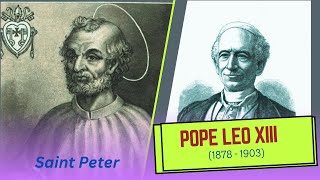 POPE LEO XIII 1878  1903 Rerum Novarum [upl. by Erodisi]