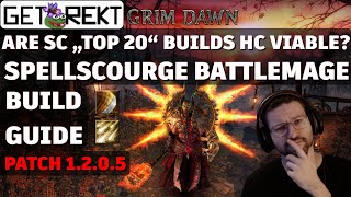 Grim Dawn Build Highlight  Spellscourge Battlemage  SC quotTOP 20quot [upl. by Foulk]