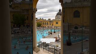 Visiting one of Europe’s Most Famous Thermal Baths  Széchenyi Thermal Baths in Budapest travel [upl. by Gregg]