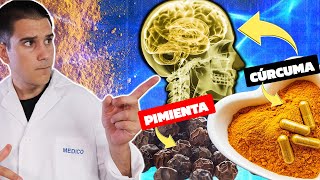 CÚRCUMA  PIMIENTA NEGRA el 🔥ANTIINFLAMATORIO NATURAL🔥 más efectivo [upl. by Naves]