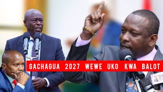 quotWacha Nikufunze Sheria Gachaguaquot Former Governor Mike Sonko teaches Gachagua law on vieing in 2027 [upl. by Terina]