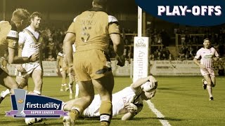 Castleford v Warrington Preliminary SemiFinal 25092014 [upl. by Lucine]