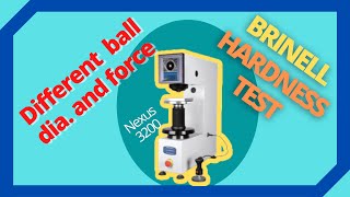 Hardness INNOVATEST Brinell Hardness Tester Nexus 3200 Demo [upl. by Brett510]