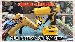 Pistola de cola quente a bateria  EP467 [upl. by Morley]