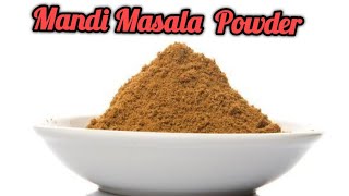 Mandi Masala Powder Recipe  Mandi Masala  Arabic Masala Recipe  Home Made Mandi Masala Powder [upl. by Avilla941]