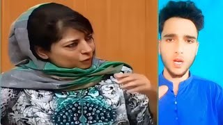 election manifesto 😟😟 kashmiri Comedian 21 mehbooba mufti on trending video kashmiricomedy [upl. by Annahsal]