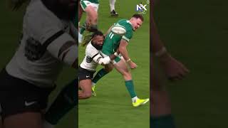 Eroni Mawi rampage run fiji shorts rugby ireland [upl. by Lynus]