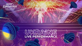 Zlata Dziunka  Nezlamna Unbreakable  LIVE  Ukraine 🇺🇦  Junior Eurovision 2022 [upl. by Llenart]