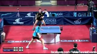 Simon Gauzy Vs Stéphane Ouaiche 12 Final France Championships 2014 [upl. by Louis]