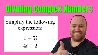 Dividing Complex Numbers [upl. by Hiller]