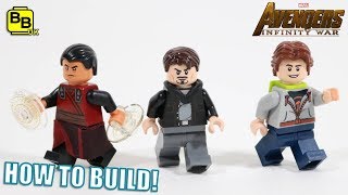 WONG TONY amp PETER LEGO AVENGERS INFINITY WAR MINIFIGURE CREATIONS [upl. by Pamela]