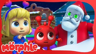 Robot Santa Throws Snowballs❄️🎅 Cartoons for Kids  Mila and Morphle [upl. by Royd]