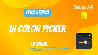 Color Picker tutorial  Lens Studio [upl. by Spiros]