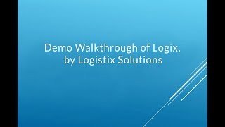 Logix Demo Walkthrough 2023 Update [upl. by Eisej]