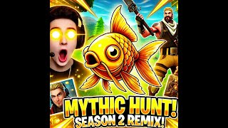 🚀 Fishing for the 🐡 Mythic Goldfish amp 🔥 Legendary Loot in Fortnite 🔴 Season 2 Remix [upl. by Bina]