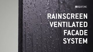 EQUITONE  Rainscreen Ventilated Facade System Explained [upl. by Yzmar]