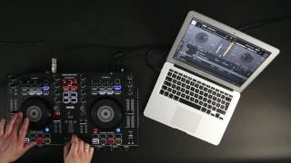 Denon DJ MC4000 DJ Controller with djay by Algoriddim  Scratch Session [upl. by Cosetta814]